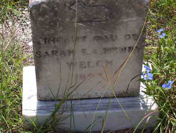 Tombstone of Infant Welch