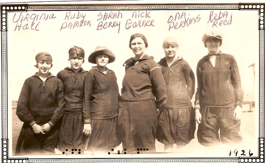 Bula Girls, 1926, Bailey County, Texas