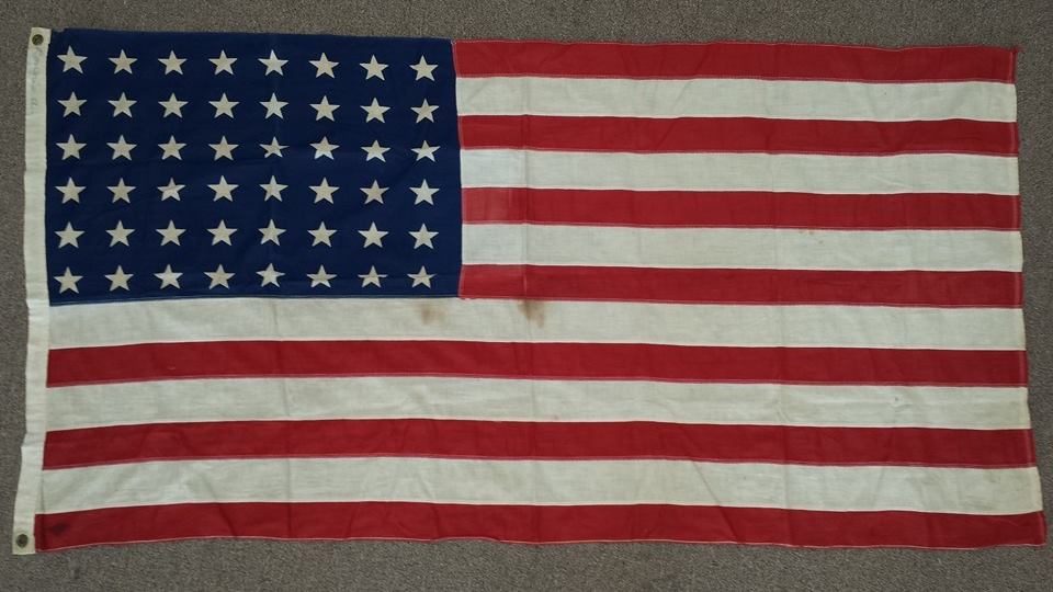 Noel Graham, flag, Baylor County, Texas