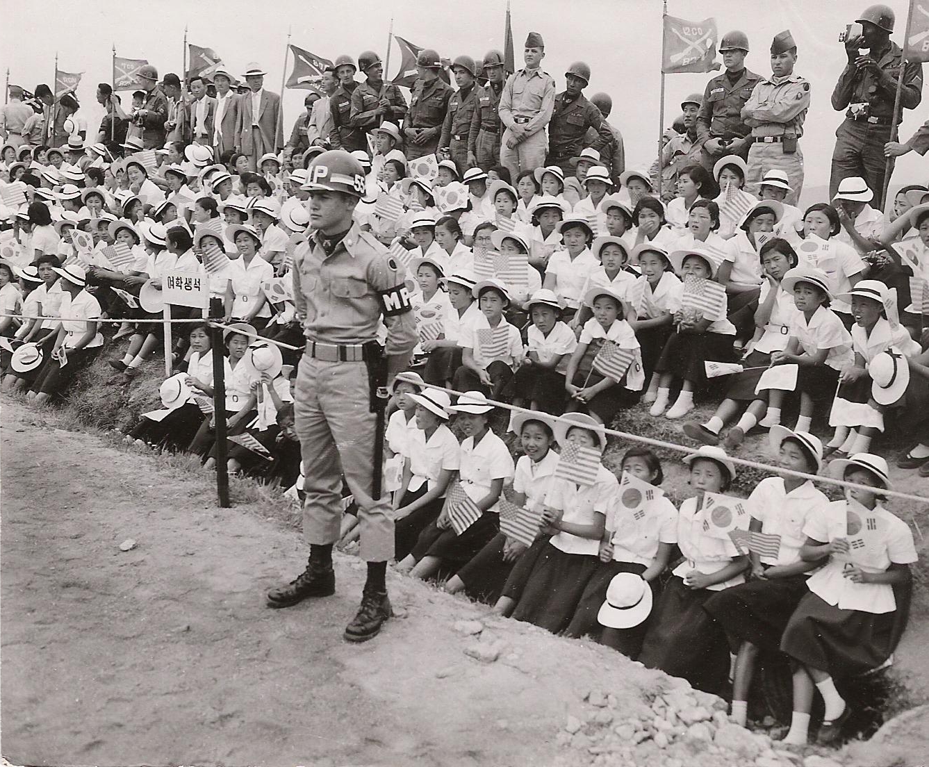 Korean parade for President Eisenhower