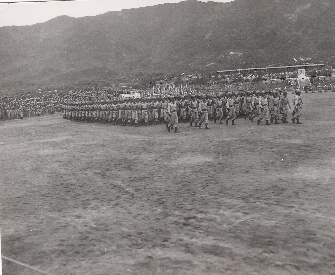 Korean parade for President Eisenhower