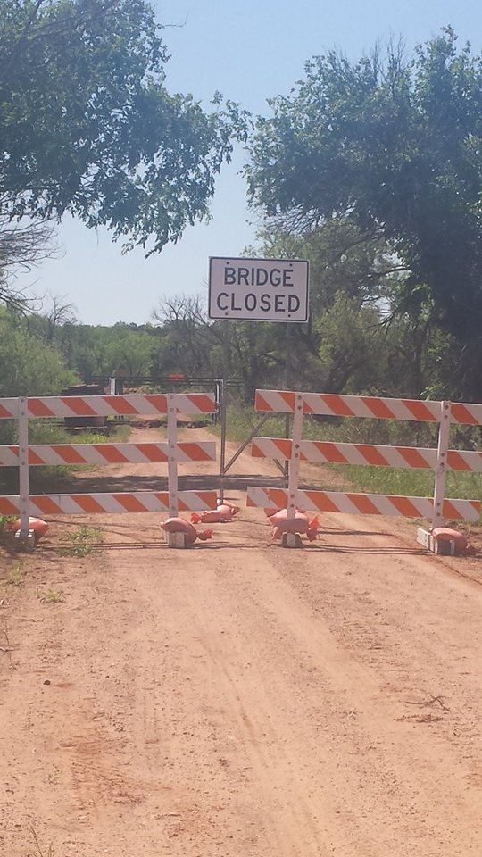 Lake Creek Bridge, Baylor County, Texas