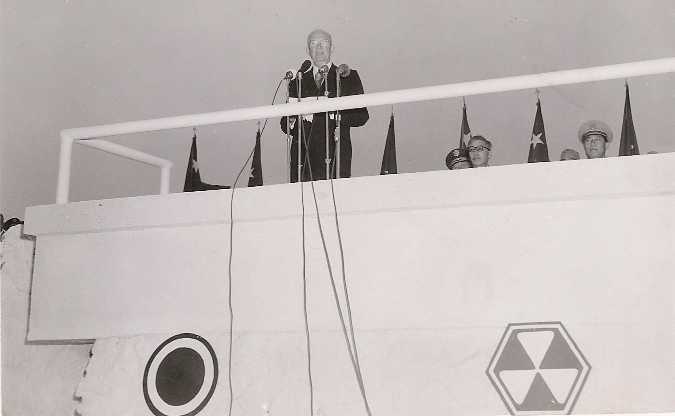 President Eisenhower in Korea