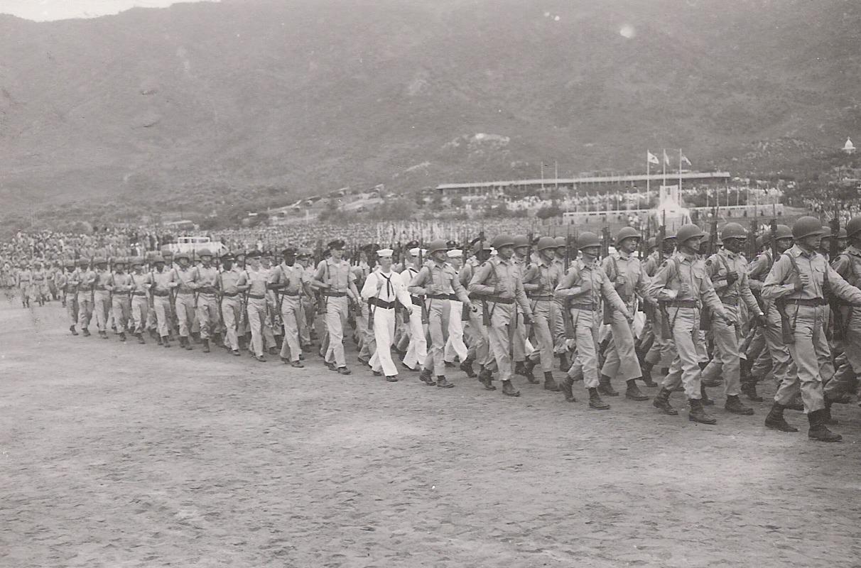 Korean parade for President Eisenhower