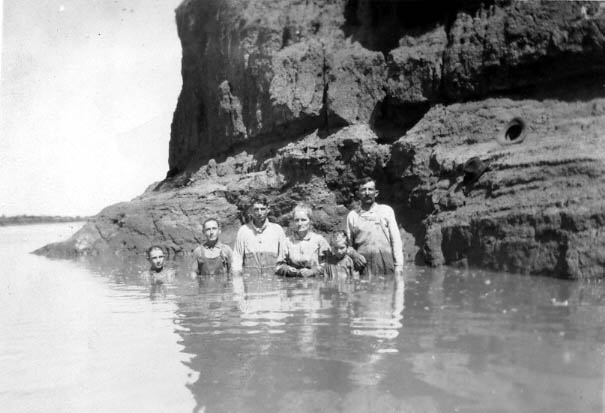 YOUNG family in Baylor County, Texas