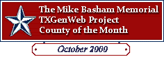 County of the Month, Oct, 2000