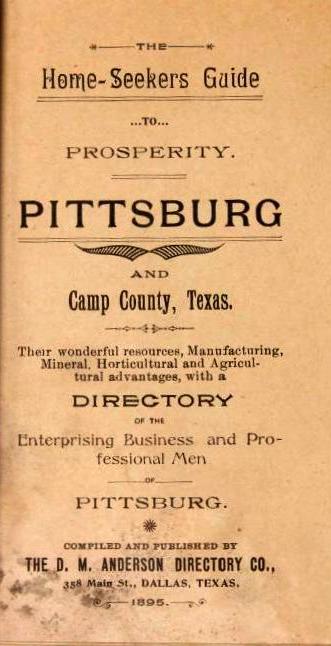 1895 Advertisement Circular