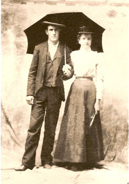 Enoch Sparks and Annie Cobb