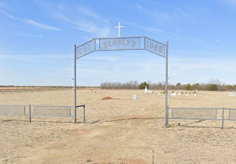 St Mary's Cemetery, Donley County, Texas