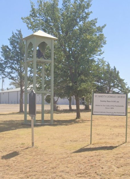 St Mary's Catholic Church, Clarendon, Donley County, Texas