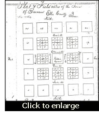 Burnham Townsite Map