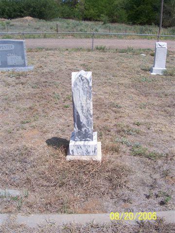 Tombstone of E. G. Bolt