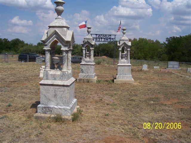 Monuments of J. D. Sayers Family