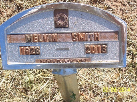 Marker for Melvin Smith