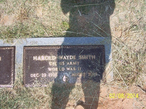 Tombstone of Harold Wayde Smith