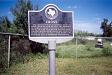 Cross Historical Marker Photo.  Click to view a larger photo.