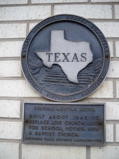 Concord Meeting House, Morris County, Texas