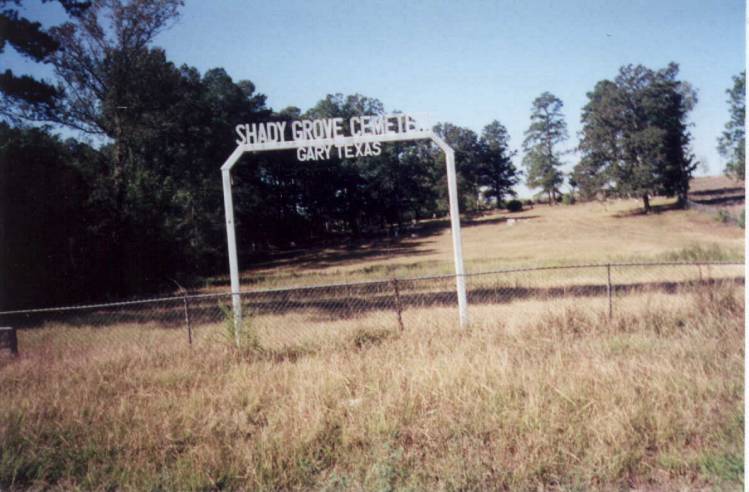 Shady Grove Cemetery, Panola County, Texas