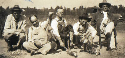 ‘Possum Hunters, Panola County, Texas