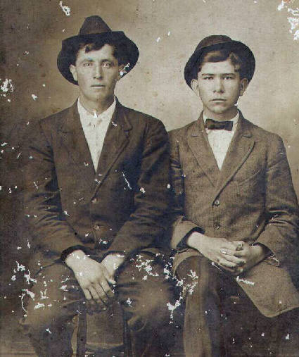 Tom and Walter Woods, Panola County, Texas