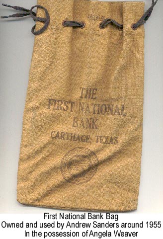 First National Bank Bag, circa 1955