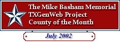 July 2002 County of the Month