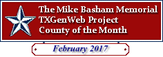 February 2017 County of the Month