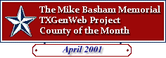 April 2001 County of the Month