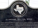 Historical marker for Oil Field