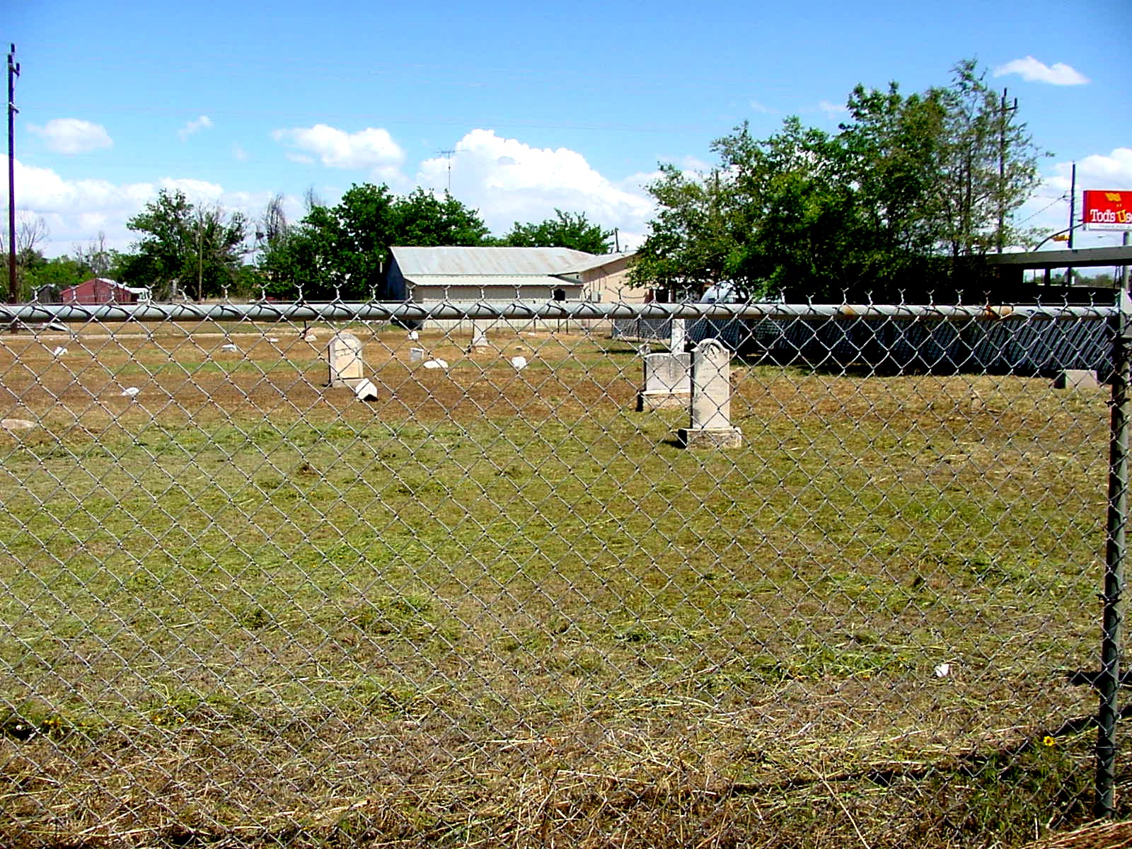 Photo of old Snyder cemetery
