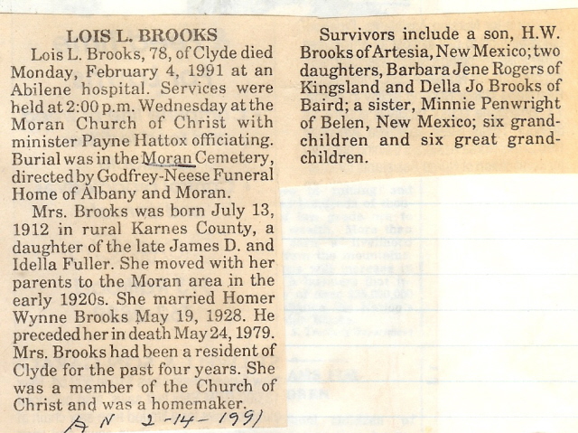 Lois L. Brooks