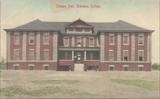 Postcard, Simmons College, Taylor County, TXGenWeb