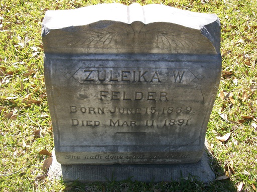 Zuleika W Felder