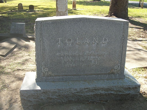 Laurine <i>Mathis</i> Toland