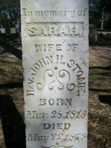 Sarah W. <i>Buchanan</i> Stone